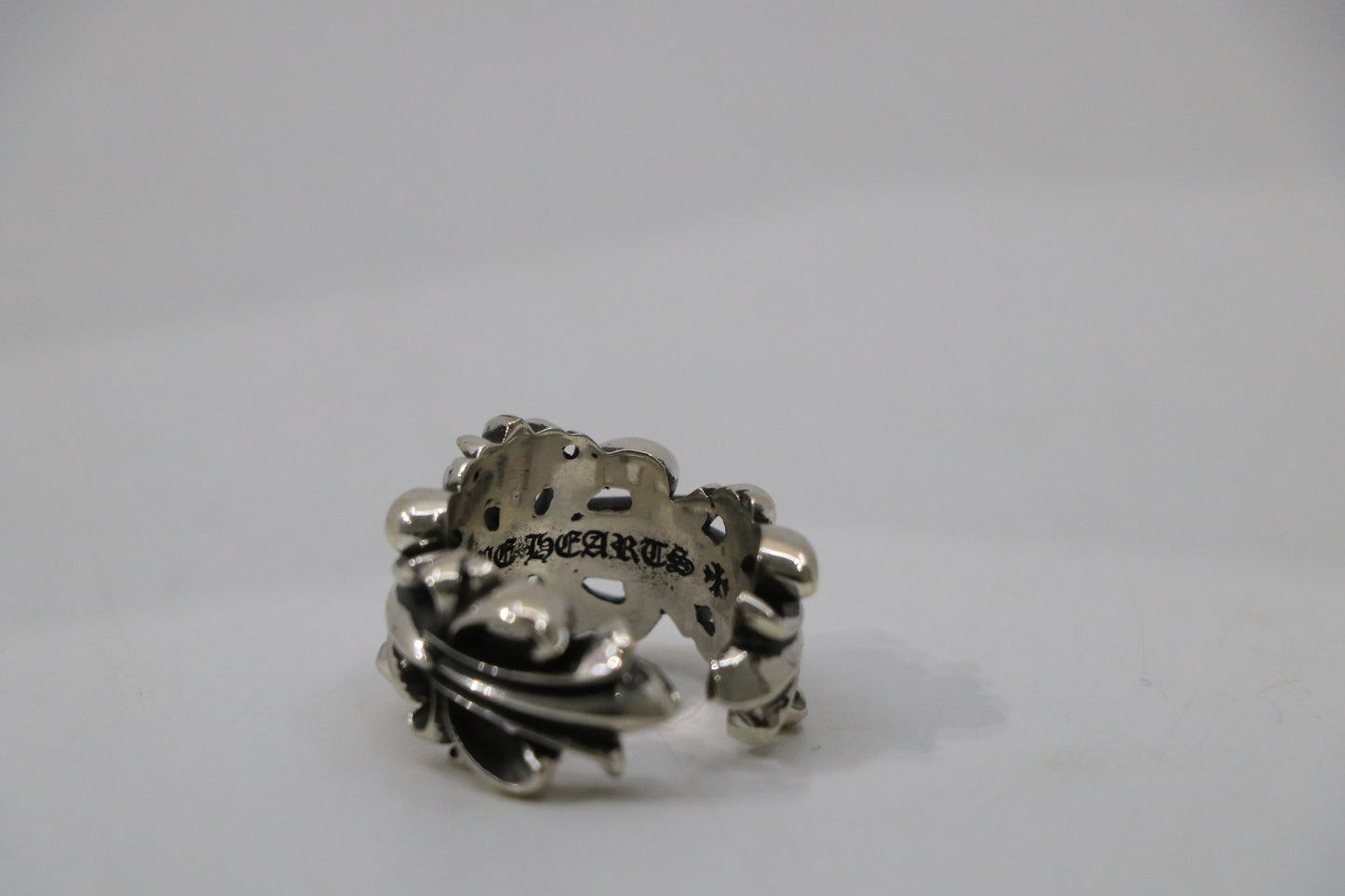 Chrome Hearts Double Floral Ring Size 10