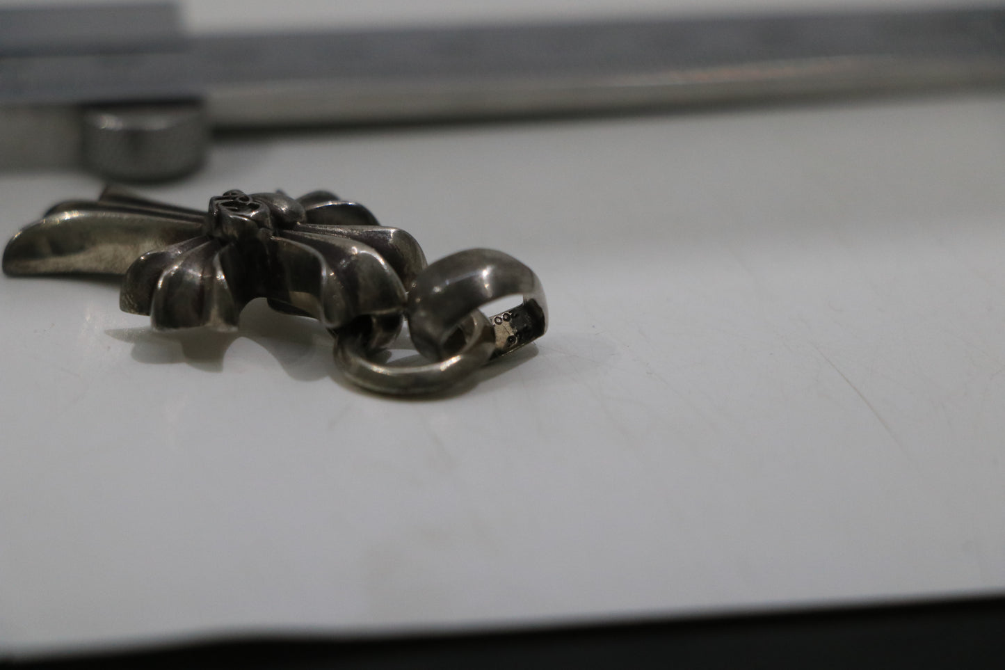 Chrome Hearts Small Cross Heart Pendant | AVNTGRDNY NYC