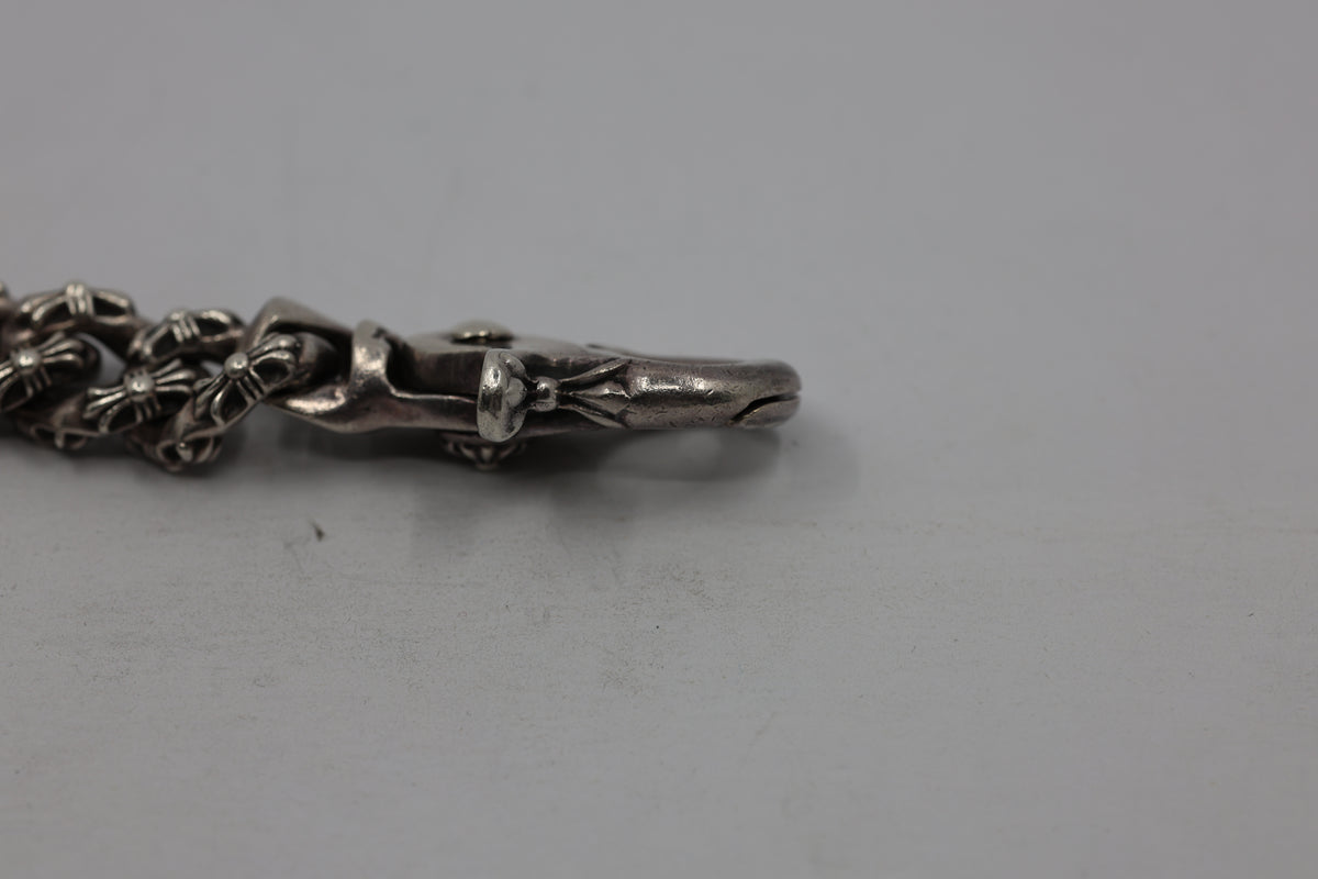 Chrome Hearts Extra Fancy Link Bracelet 15 Links Lobster Clasp| AVNTGRDNY NYC