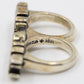 Chrome Hearts Double Ring “Chrome” Size 9/10 | AVNTGRDNY NYC