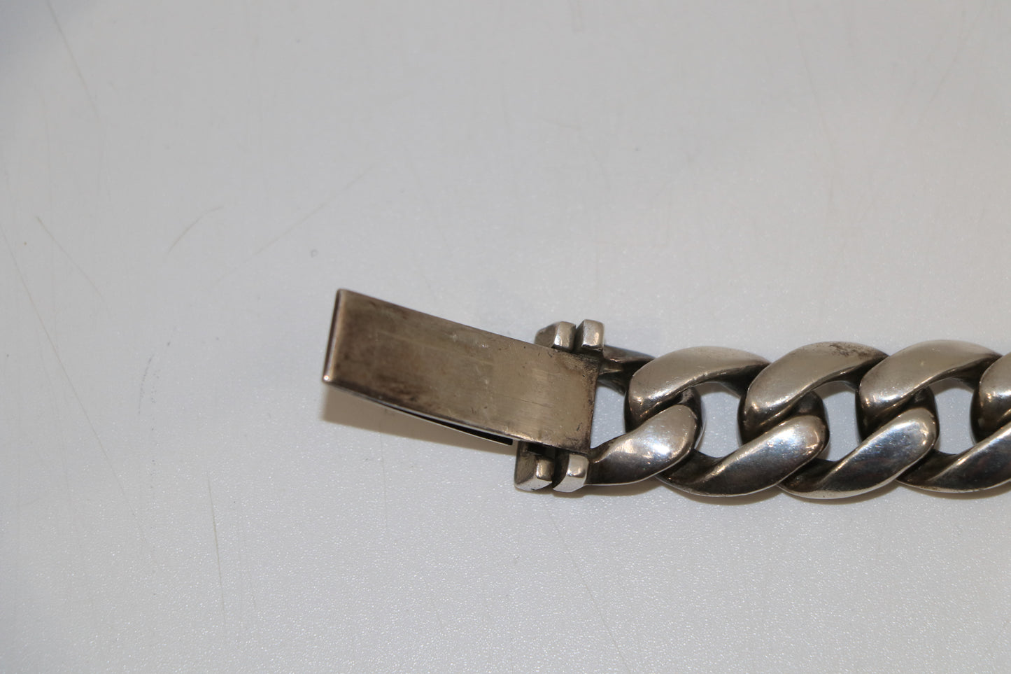 Chrome Hearts Ruby Floral ID Classic Link Bracelet 10 Links