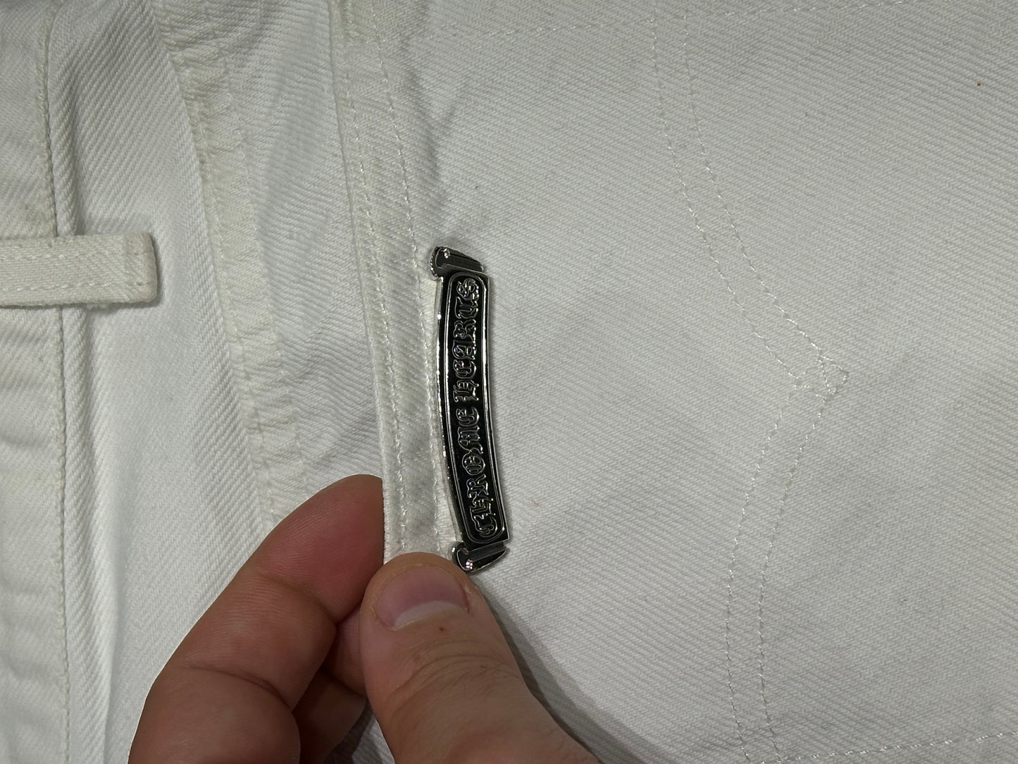 Chrome Hearts Leopard Patch Jeans Size 30