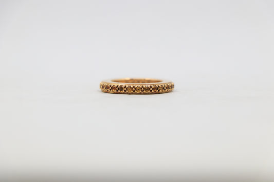 Chrome Hearts True Fucking Love Ring Size 5.5 22K Gold with Yellow Sapphire| AVNTGRDNY NYC