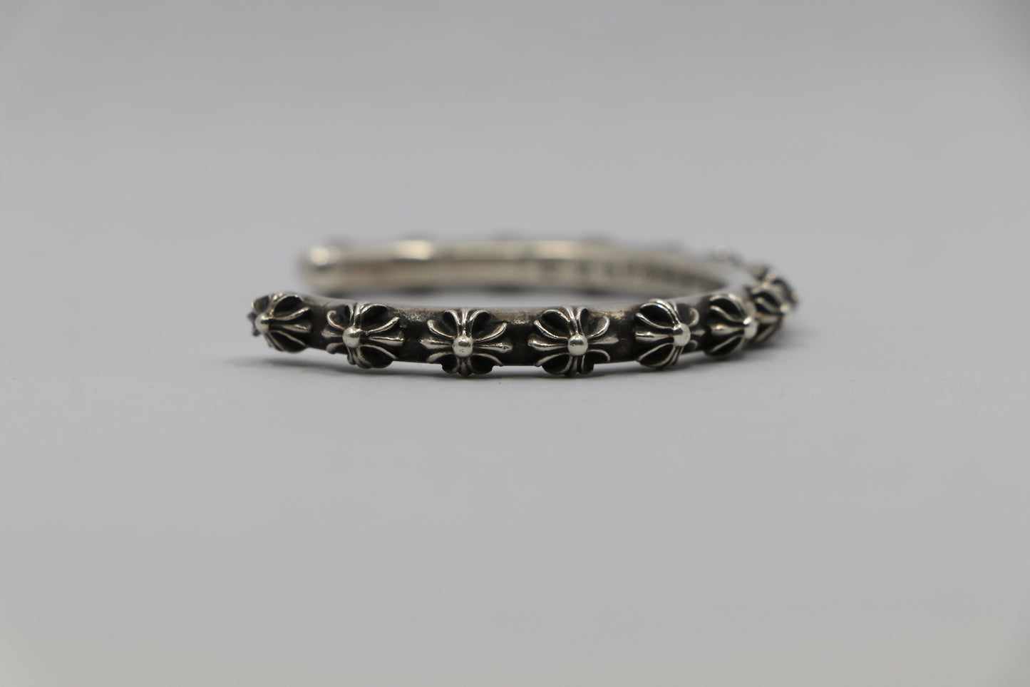 Chrome Hearts SBT Bangle Sterling Silver Cuff Bracelet| AVNTGRDNY NYC