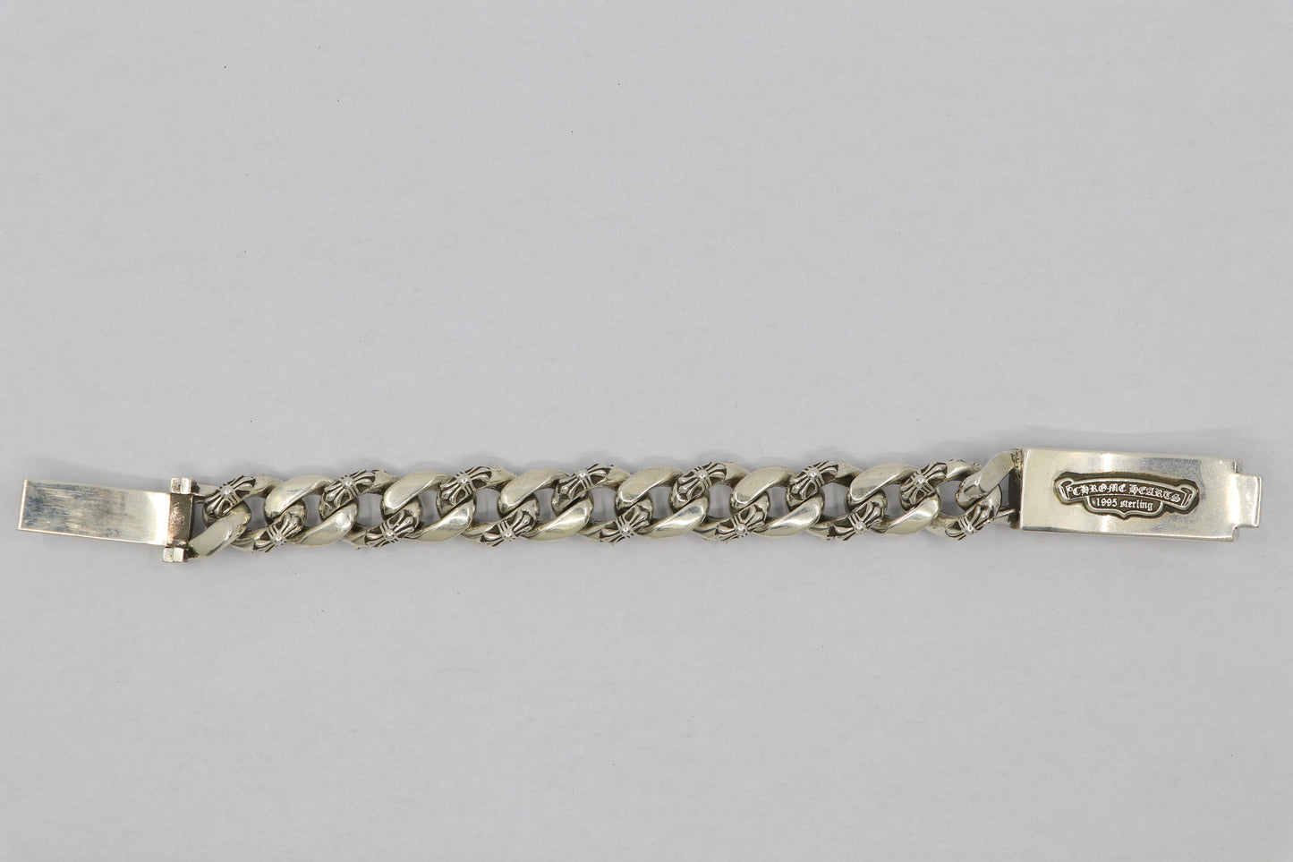 Chrome Hearts Fancy Link Dagger ID Bracelet 13 Links | AVNTGRDNY NYC