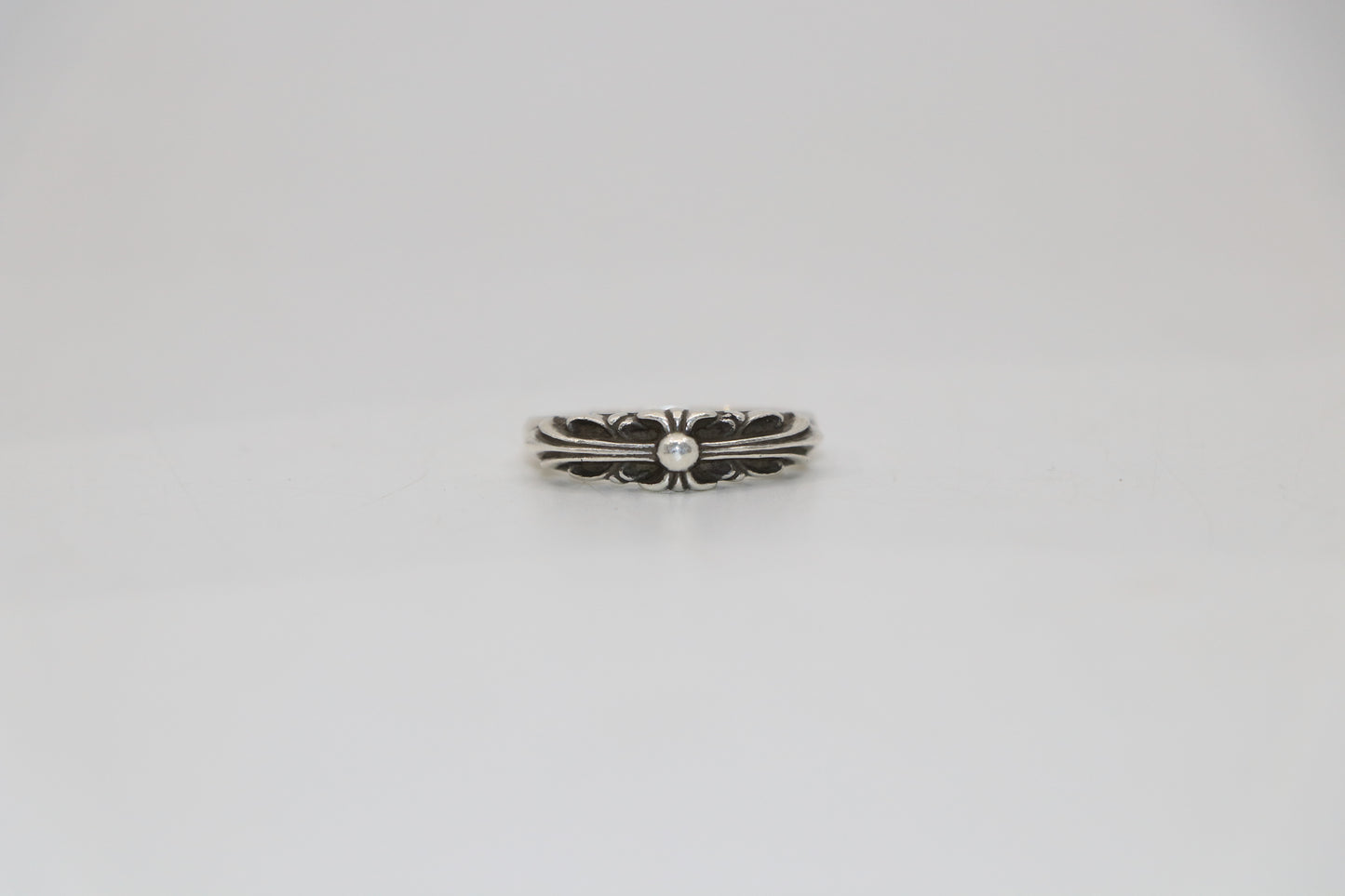 Chrome Hearts Baby Floral Ring Size 7.5
