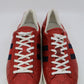 Gucci Ace Sneakers Red All Over Monogram Sz 12