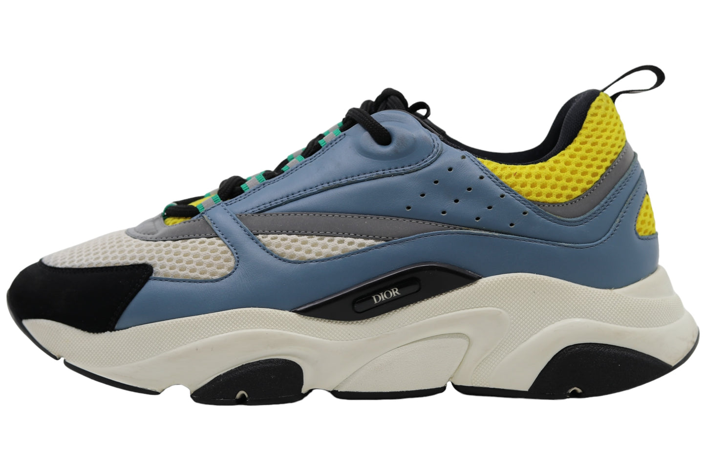 Dior B22 Sneaker Blue/Yellow Size 43