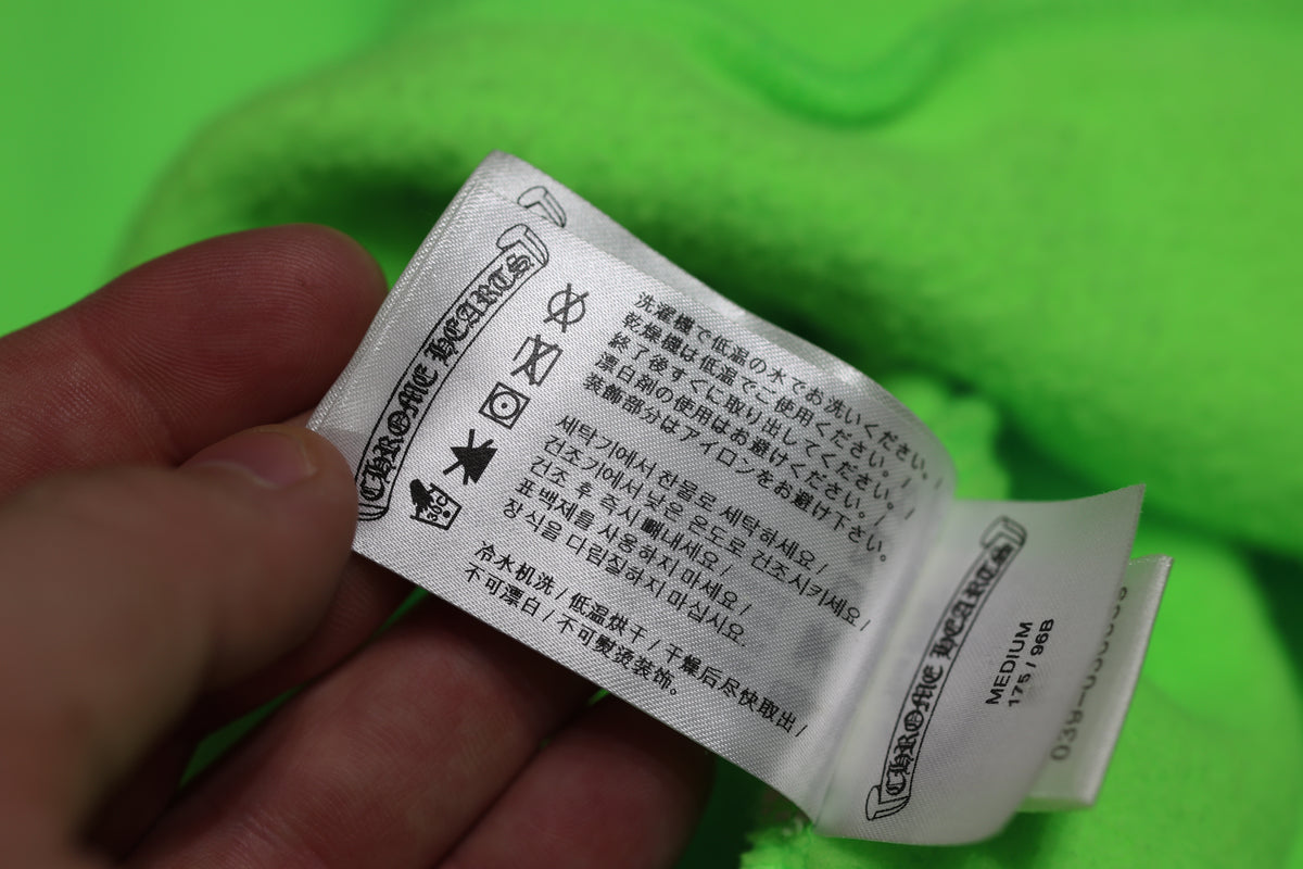 Chrome Hearts Miami Exclusive Neon Green Hoodie Size M | AVNTGRDNY NYC