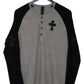 Chrome Hearts Leather Patch Henley Size L| AVNTGRDNY NYC