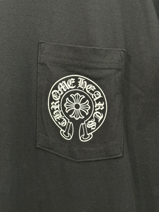 Chrome Hearts Miami Horseshoe Logo T-Shirt Size L