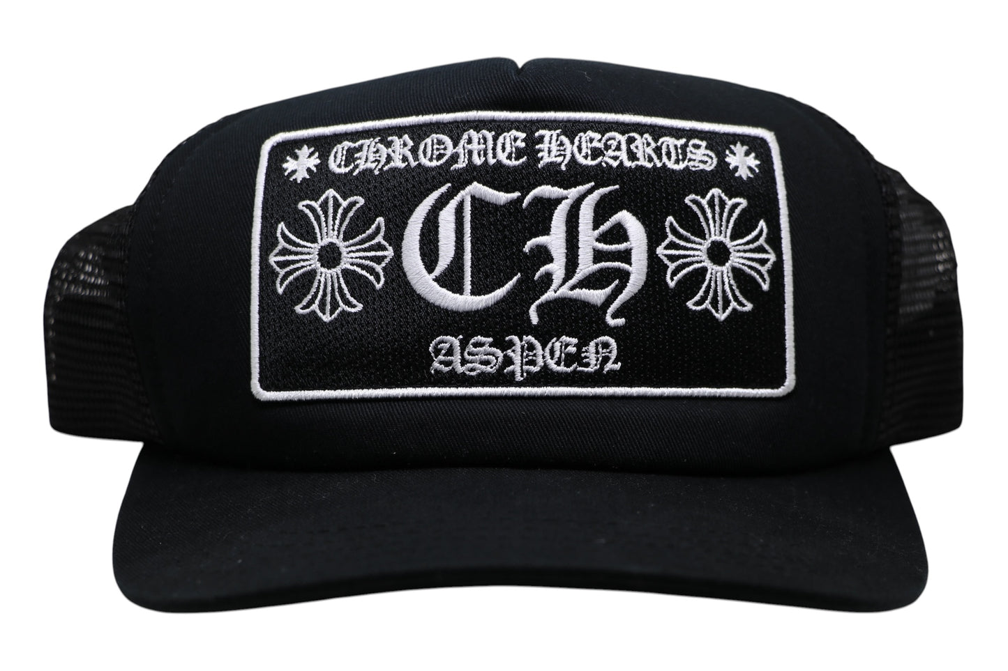 Chrome Hearts Aspen Exclusive Trucker Hat Black OS Cotton/Poly | AVNTGRDNY NYC