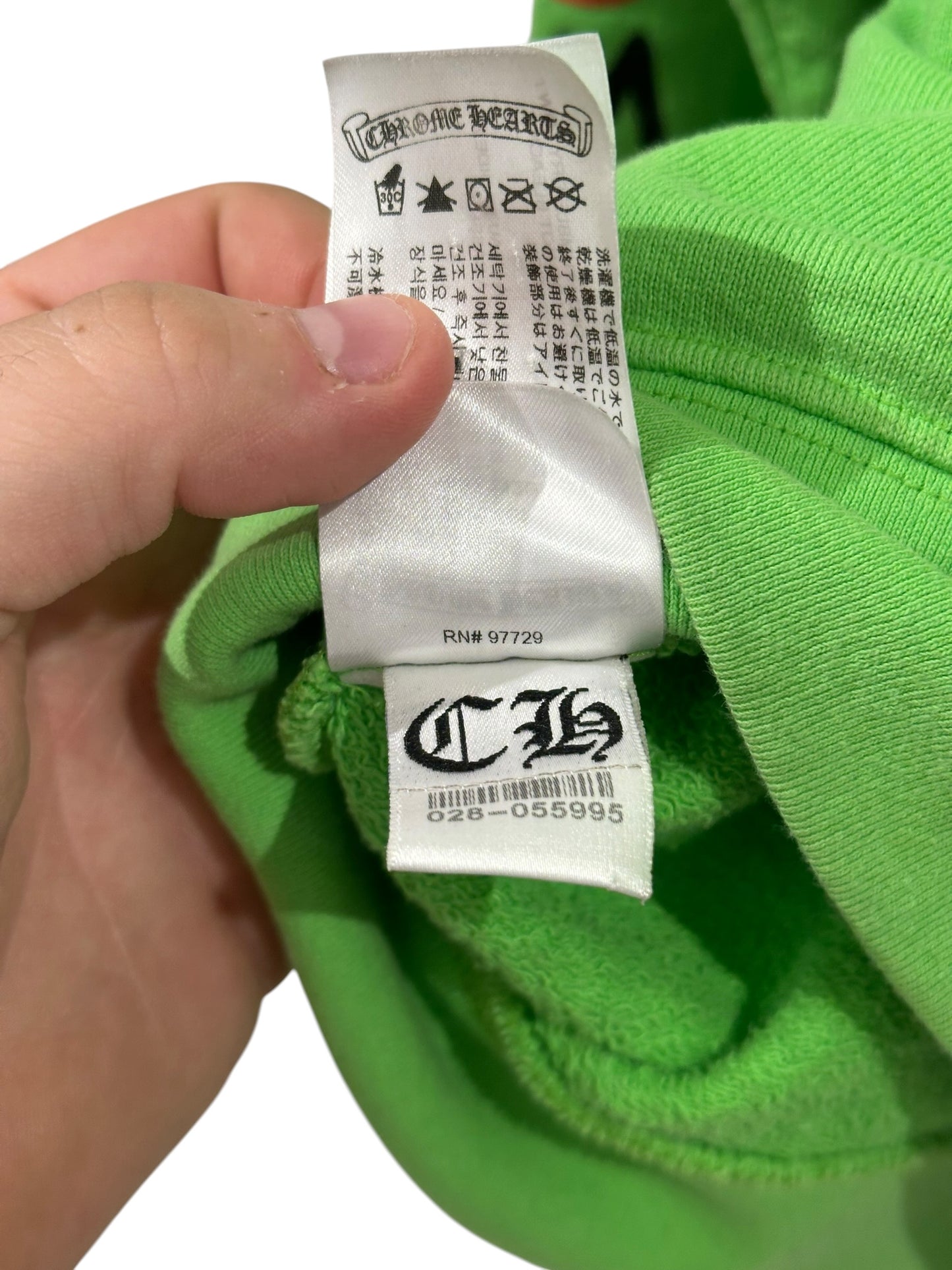 Chrome Hearts Matty Boy Sex Records Crewneck Size XL Green Cotton | AVNTGRDNY NYC
