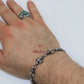 Chrome Hearts Plus Cutout Bracelet 9 Link