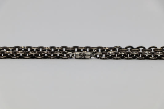Chrome Hearts Paper Chain Necklace 24” Sterling Silver| AVNTGRDNY NYC