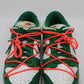 Nike x Off-White Pine Green Dunk Low Size 14