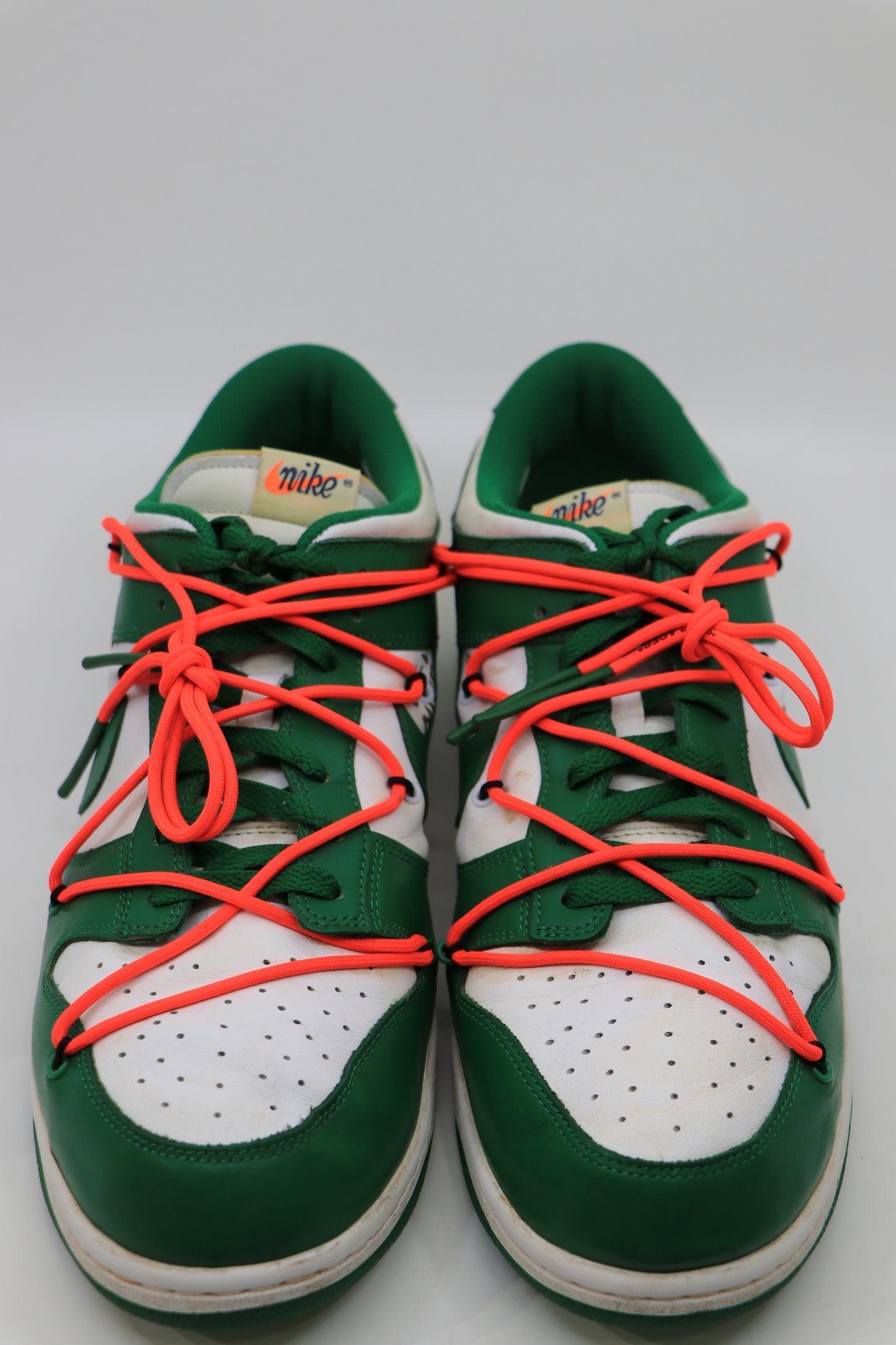 Nike x Off-White Pine Green Dunk Low Size 14