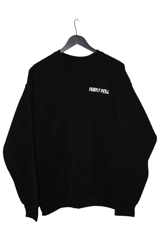 Chrome Hearts x Jesse Jo Stark Deadly Doll Crewneck Black Size L | AVNTGRDNY NYC
