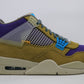 Air Jordan 4 Retro Union Desert Moss Size 14