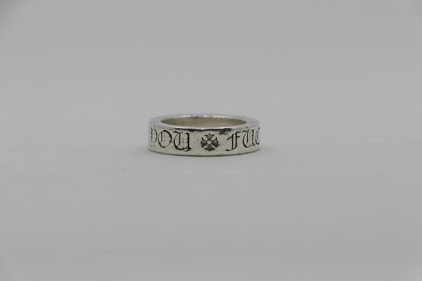 Chrome Hearts Fuck You Spacer Ring 6mm Size 7.5| AVNTGRDNY NYC