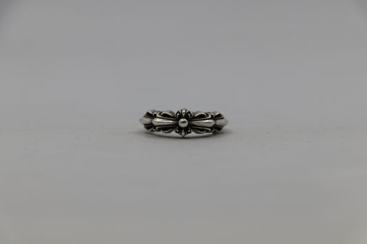 Chrome Hearts Baby Double Floral Ring Size 5 | AVNTGRDNY NYC