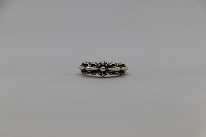 Chrome Hearts Baby Double Floral Ring Size 5 | AVNTGRDNY NYC