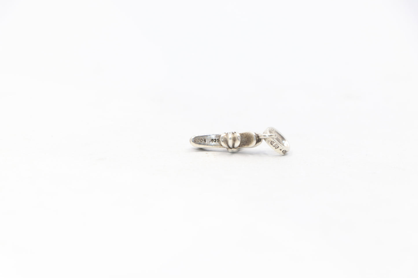 Chrome Hearts Baby Fat Charm Silver with Pavé Natural Diamonds | AVNTGRDNY NYC