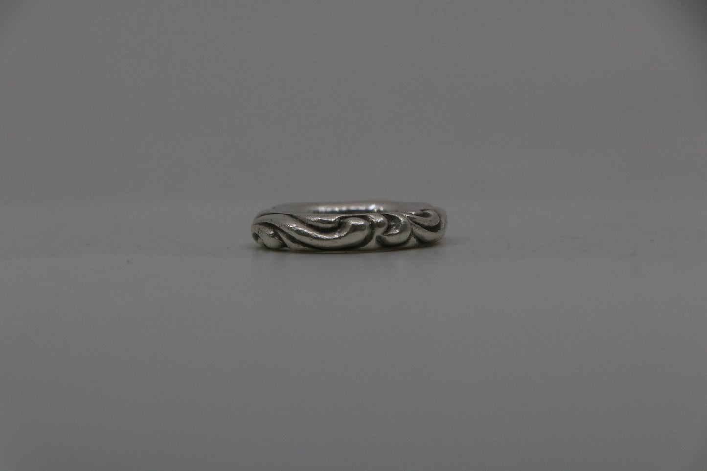 Chrome Hearts Scroll Ring Size 5