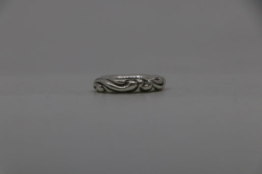 Chrome Hearts Scroll Ring Size 5