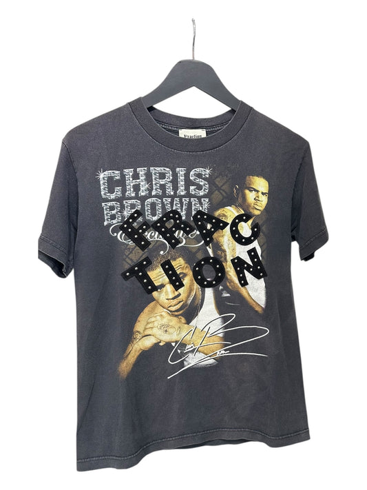 Fraction Los Angeles Chris Brown 2007 Exclusive Tour T-Shirt Size S