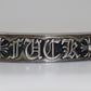 Chrome Hearts Fuck ID Bracelet 8” .925 Sterling Silver | AVNTGRDNY NYC