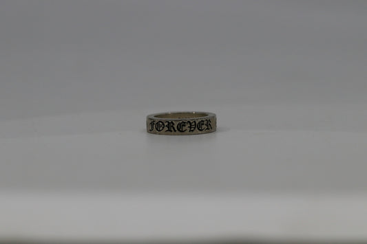 Chrome Hearts 6MM Spacer “Forever” Ring Size 11