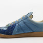 Maison Margiela Replica Blue Paint Splatter Size 44