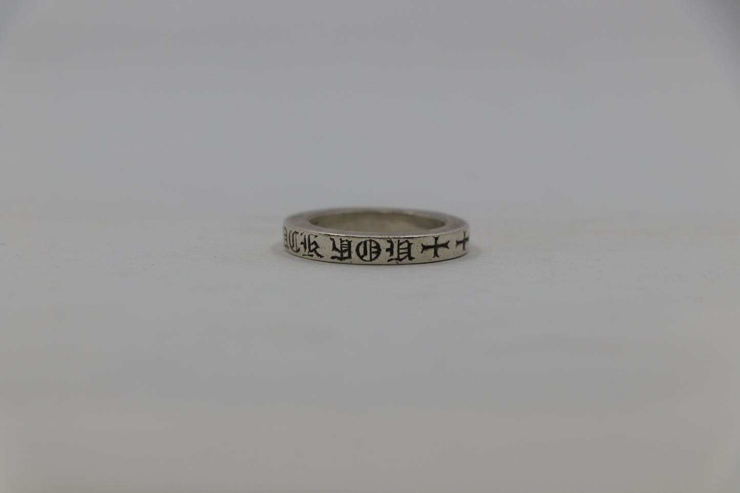 Chrome Hearts 3mm Spacer Ring Size 5 Silver | AVNTGRDNY NYC