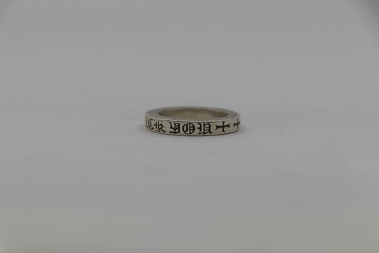 Chrome Hearts 3mm Spacer Ring Size 5 Silver | AVNTGRDNY NYC