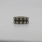 Chrome Hearts Double Pete Punk Ring Size 8