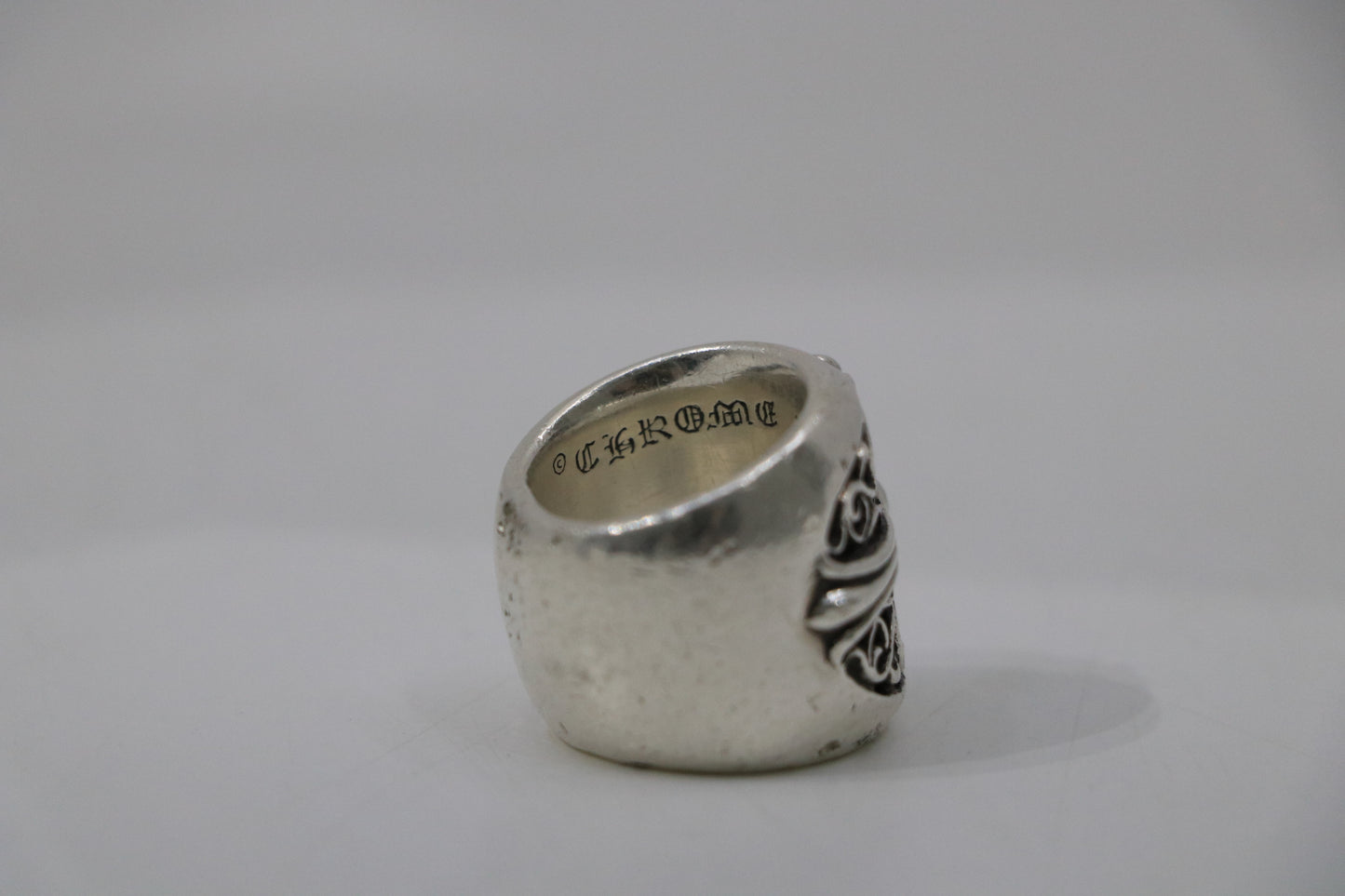 Chrome Hearts Oval Cross Ring Size 7