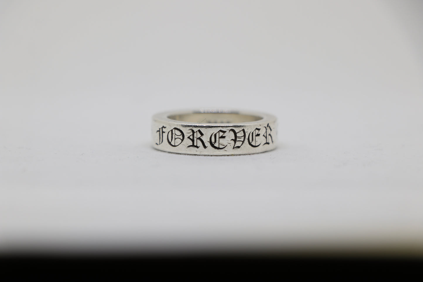Chrome Hearts Forever 6mm Spacer Ring Size 8.5 Sterling Silver | AVNTGRDNY NYC