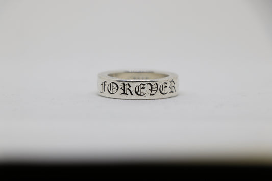 Chrome Hearts Forever 6mm Spacer Ring Size 8.5 Sterling Silver | AVNTGRDNY NYC