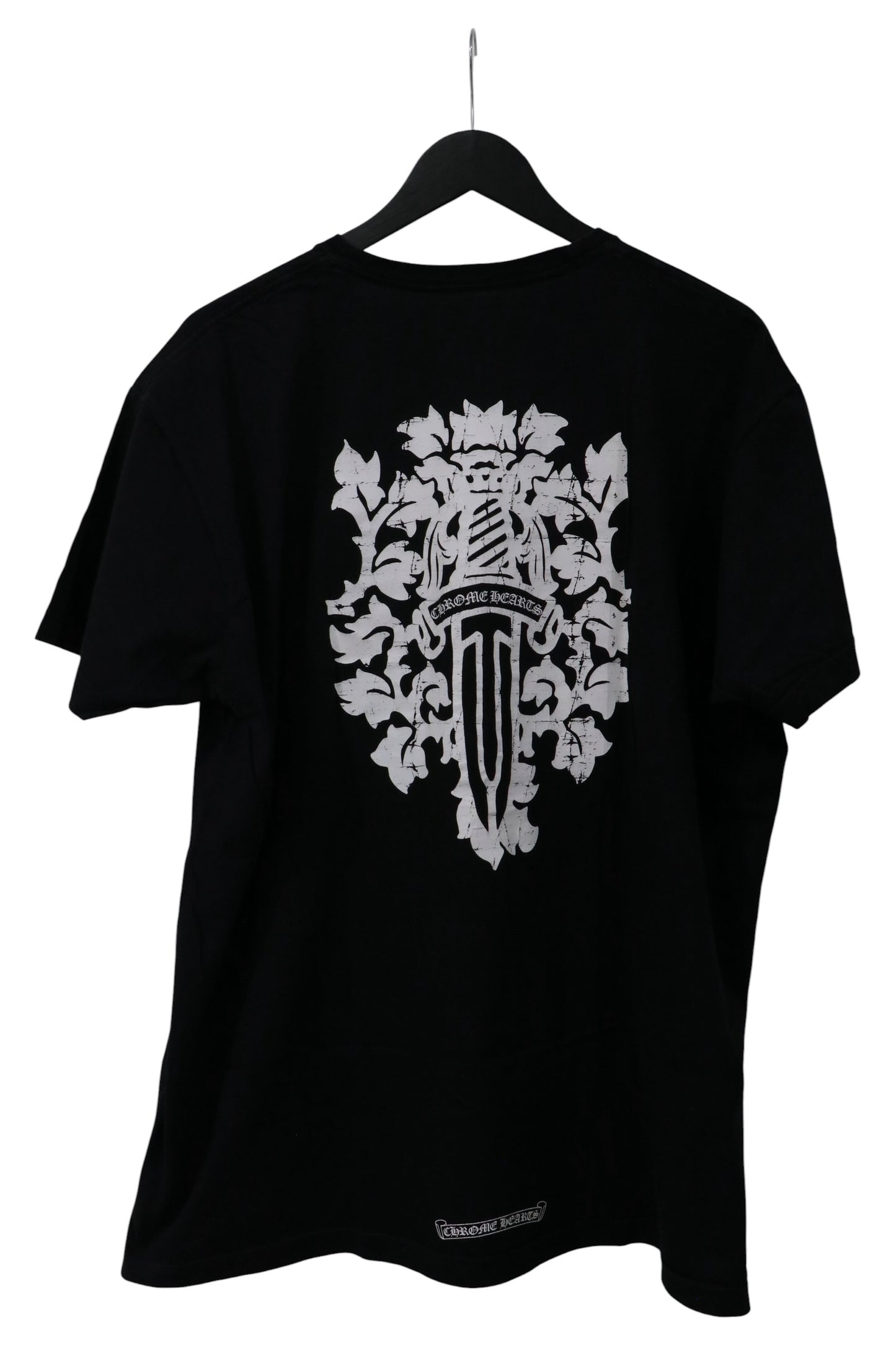 Chrome Hearts Vine Dagger Pocket T-Shirt Black/White Size XXL| AVNTGRDNY NYC