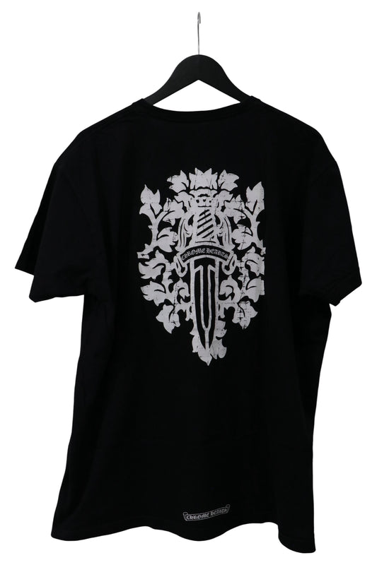 Chrome Hearts Vine Dagger Pocket T-Shirt Black/White Size XXL| AVNTGRDNY NYC