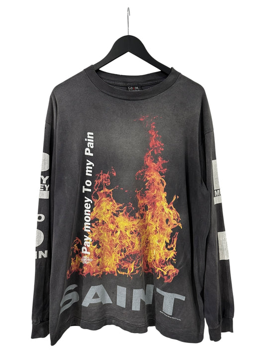Saint Michael Pay Money to my Pain Longsleeve Size L