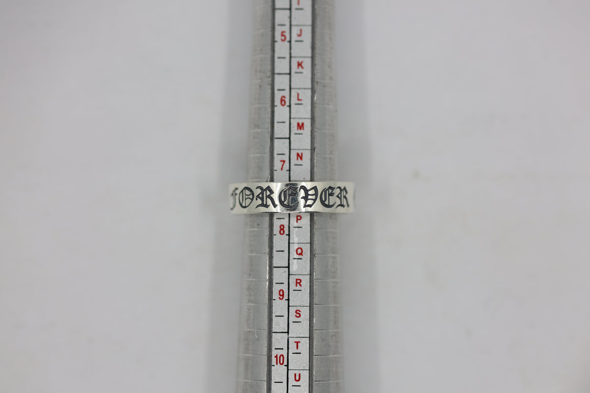 Chrome Hearts Forever 6MM Spacer Ring Size 7.5 New | AVNTGRDNY NYC