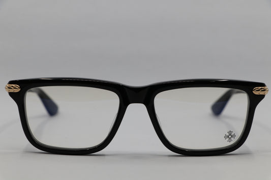 Chrome Hearts Little Dinger Glasses Gloss Black 18K Gold Plated Hardware New | AVNTGRDNY NYC