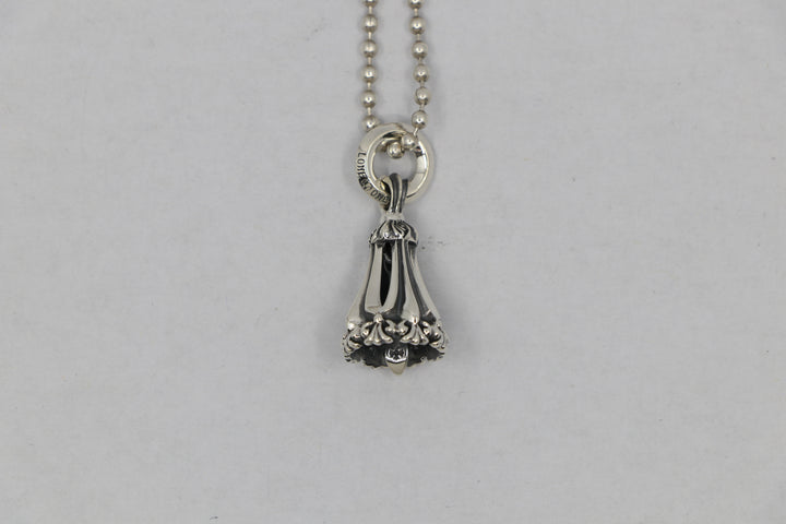 Lone Ones Mating Flight Pendant Chrome Bell Small .925 Sterling Silver | AVNTGRDNY NYC