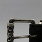 Chrome Hearts Double Roller Belt Black Leather Size 36| AVNTGRDNY NYC