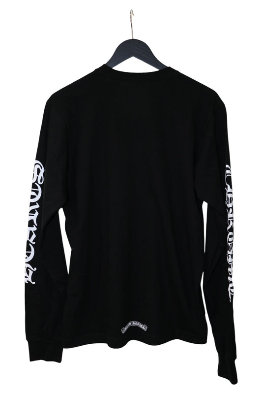 Chrome Hearts Neck Logo Long Sleeve Black Size M| AVNTGRDNY NYC