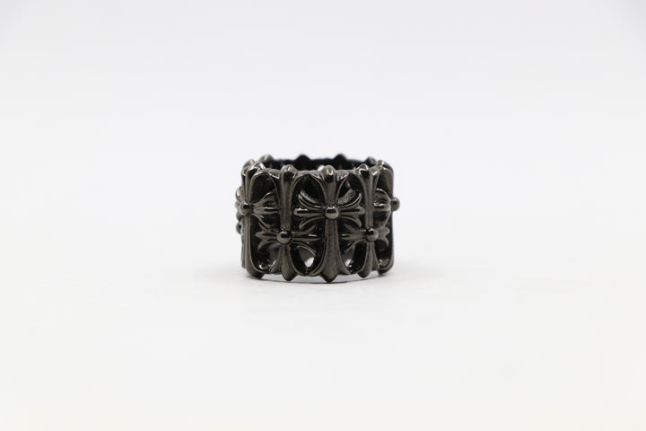 Chrome Hearts Black Rhodium Cemetery Ring Size 7| AVNTGRDNY NYC