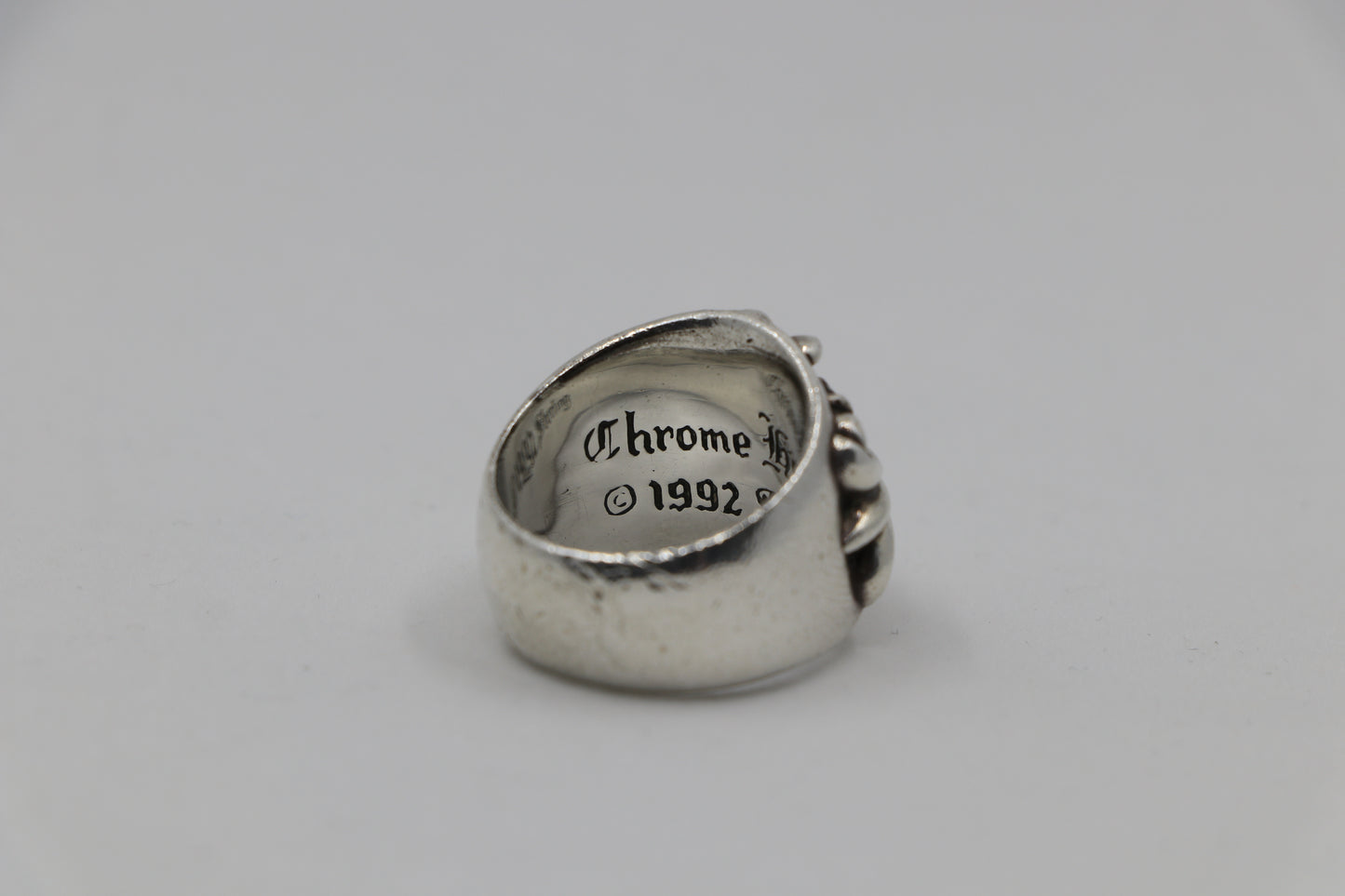 Chrome Hearts Silver Keeper Ring Size 8 | AVNTGRDNY NYC