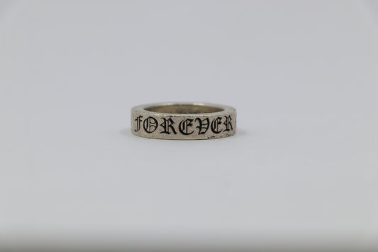 Chrome Hearts Forever 6MM Spacer Ring Size 8.5 Sterling Silver | AVNTGRDNY NYC